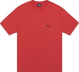 Stussy: Красная футболка 