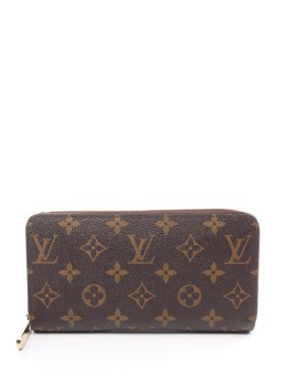 Louis Vuitton Pre-Owned: Коричневый кошелёк