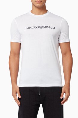 Emporio Armani: Хлопковая футболка