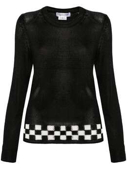 Comme Des Garçons Comme Des Garçons: Чёрный свитер 