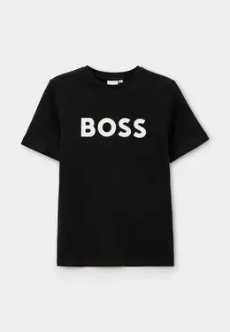 Boss: Чёрная футболка 