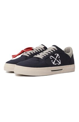 Off-White: Тёмные кеды  Vulcanized