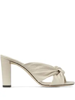 Jimmy Choo: Бежевые сандалии 