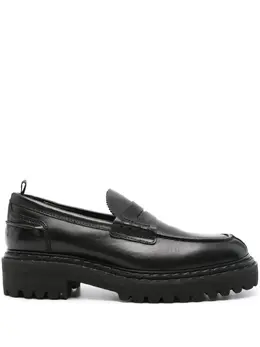 Officine Creative: Чёрные лоферы 