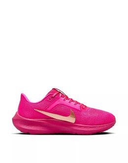 Nike: Розовые кроссовки  Air Zoom