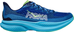 HOKA: Голубые кроссовки 