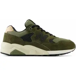 New Balance: Зелёные кроссовки 