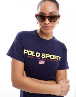 Polo Ralph Lauren: Тёмная футболка 