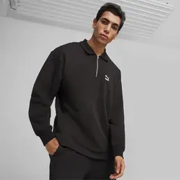 PUMA: Чёрный свитшот  Classics