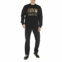 Versace Jeans Couture: Чёрный свитшот