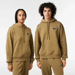 LACOSTE: Коричневая толстовка 