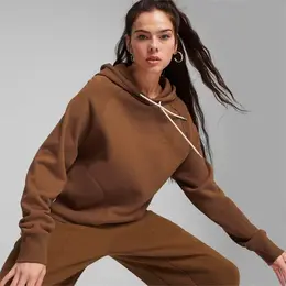 PUMA: Коричневая толстовка  Infuse