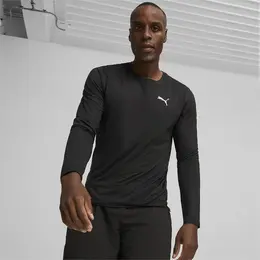 PUMA: Чёрная футболка  Run