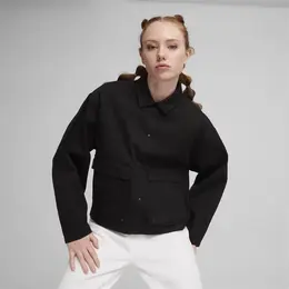 PUMA: Чёрная куртка 