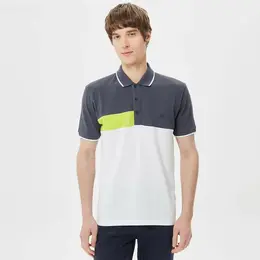 LACOSTE: Белое поло 