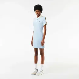 LACOSTE: Голубое платье 