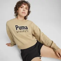 PUMA: Свитшот с вышивкой 