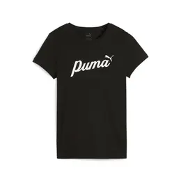 PUMA: Чёрная футболка  Ess