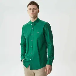 LACOSTE: Рубашка с воротником 