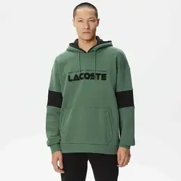 LACOSTE: Толстовка цвета хаки 