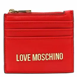 LOVE MOSCHINO: Красный картхолдер 