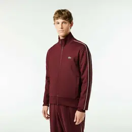 LACOSTE: Бордовая толстовка 