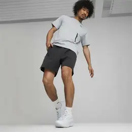 PUMA: Чёрные шорты 