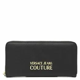 Versace Jeans Couture: Чёрный кошелёк