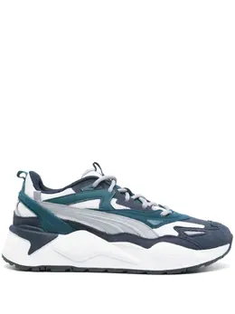 PUMA: Голубые кроссовки  RS-X