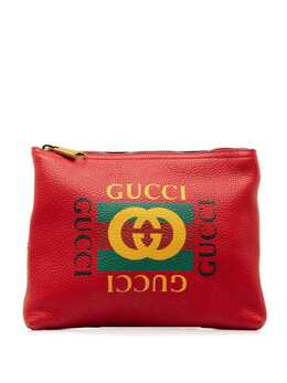 Gucci Pre-Owned: Красный клатч