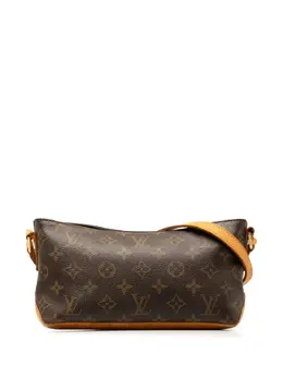 Louis Vuitton Pre-Owned: Коричневая сумка через плечо 