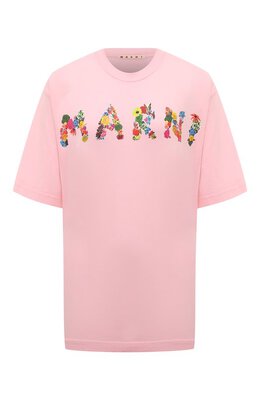 Marni: Хлопковая футболка 