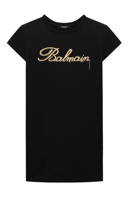 Balmain: Хлопковое платье 