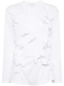 Comme Des Garçons: Свитер с бантом 