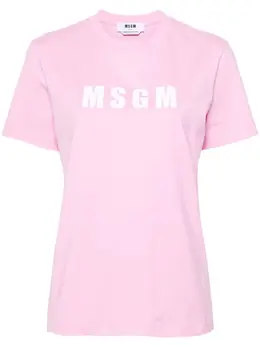 MSGM: Футболка с принтом 