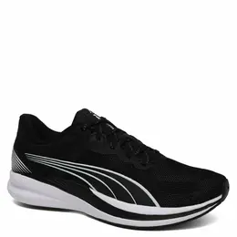 PUMA: Чёрные кроссовки 