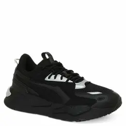 PUMA: Чёрные кроссовки 