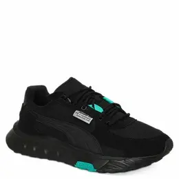 PUMA: Чёрные кроссовки 