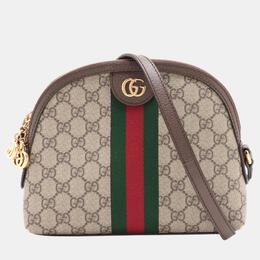 Gucci: Коричневая сумка  Ophidia GG