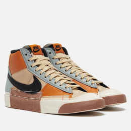 Nike: Коричневые кроссовки  Blazer Mid