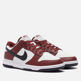 Nike: Бордовые кроссовки Dunk Low