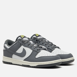 Nike: Серые кроссовки  Dunk Low Next Nature