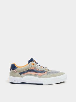 Vans: Серые кеды 