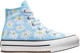 Converse: Синие кроссовки  Chuck Taylor All Star Lift