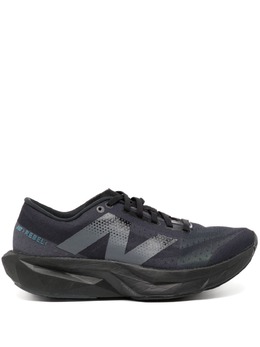 New Balance: Чёрные кроссовки  Fresh Foam