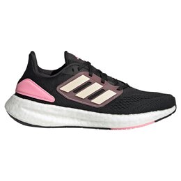 Adidas: Чёрные кроссовки  PureBoost