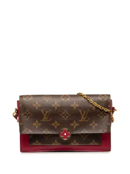 Louis Vuitton Pre-Owned: Коричневый кошелёк