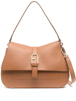 Furla: Коричневая сумка 