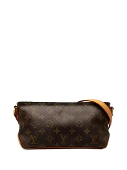 Louis Vuitton Pre-Owned: Коричневая сумка через плечо 