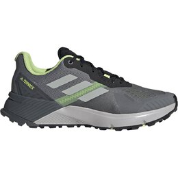 Adidas: Серые кроссовки  Terrex